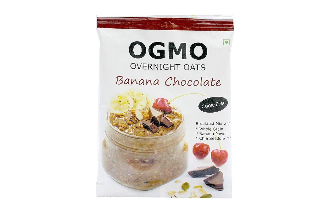 OGMO Banana Chocolate Overnight Oats   Pack  58 grams